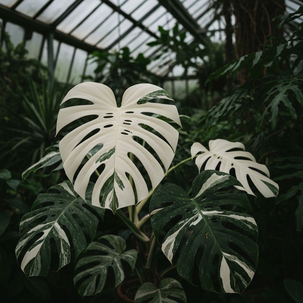 Monstera Albo Variegata